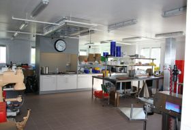 Photo d'une salle industrielle